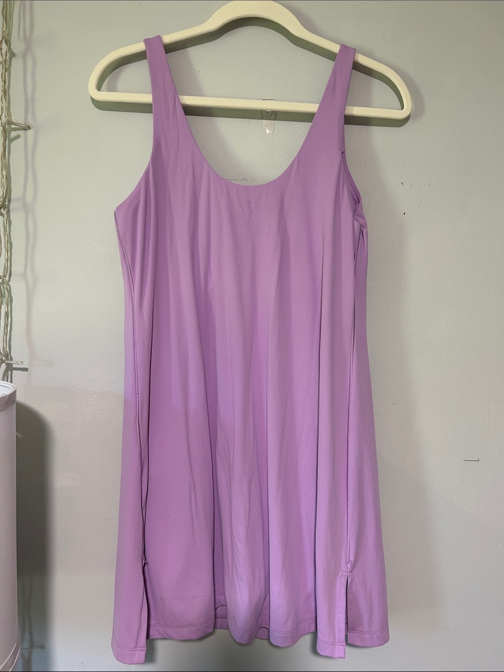 Aerie Tank Athletic Dress - Lavender L - Picture 5 of 7